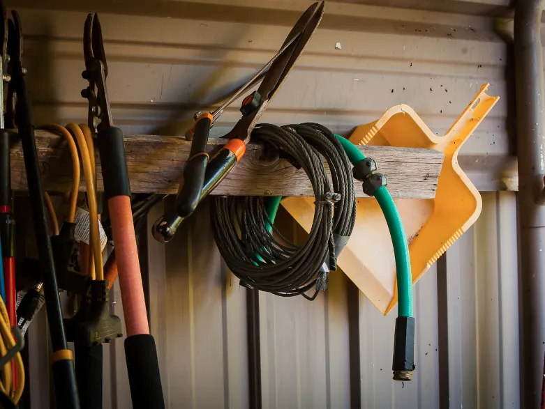 a complete set of yard equipment